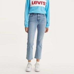 Levi's Mile High Crop Flare Jeans